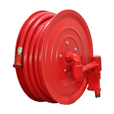 Tambur cu furtun de foc balansoar